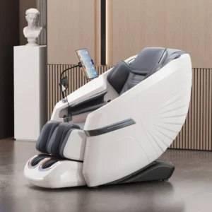 Smart Deluxe Full Body Shiatsu Zero Gravity Space Capsule Recliner 3D Foot Massage Chair with Ai Voice Control