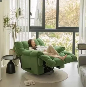 Smart Electric Living Room USB Single Sofa Power Lift Bedroom Arm Massage Fabric Recliner Chair