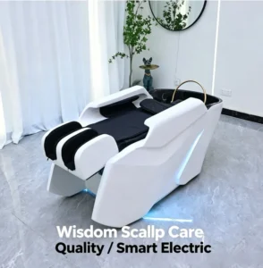 Smart Electric Massage Shampoo Bed for Scalp Treatment and SPA