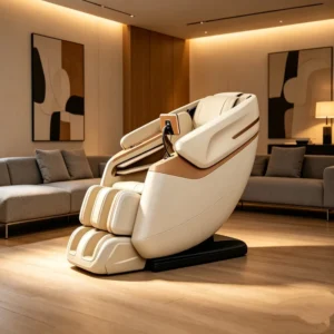 Smart Electric Reclining Mechanism Multi Angle Adjustment Custom Posture Full Body Relax Experience Intelligent Massage Chair