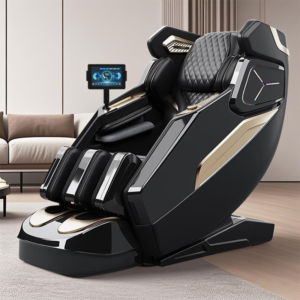 Smart Full Body Massage Chair with Tapping and Vibration Techniques