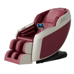 Smart Heating 8D Fixed Point Full Body Massage Chair with PU Leather and Sponge
