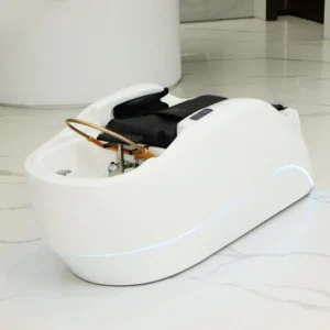 Smart Massage Chair Electric Air Bag Salon Shampoo Bed Touchscreen Salon Equipment