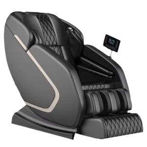 Smart Massage Chair Full Body Zero Gravity Recliner with AI Voice Control PU Leather HIFI Bluetooth and SL Track