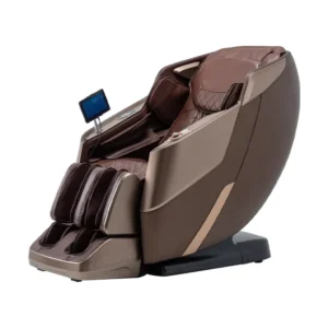 Smart Modern Leather Portable USB Rechargeable Vending Massage Chair Bluetooth Heating 3D Zero Gravity U Shaped Pillow Full Body
