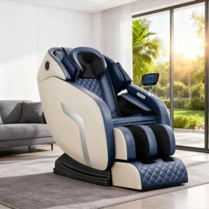 Smart Zero Gravity Full Body Massage Chair With Heat Air Compression Foot Roller Bluetooth Music Luxury Recliner OEM ODM