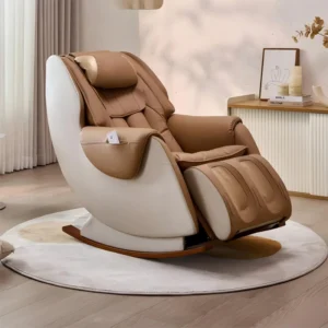 Smart Zero Gravity Full Body Massage Chair with 122cm SL Track Voice Control Recliner Sofa Style Waist Heating