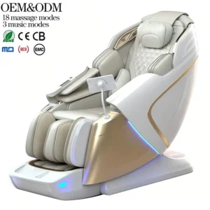 Snowfit Factory Original Dual Core Luxury Full Body Simulation Human Adjustable Intelligent Massage Chair Foot Shiatsu T80S