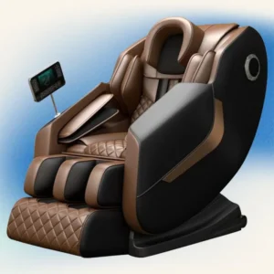 Space Capsule Luxury Massage Chair Surround Airbags Multi-Area Heating