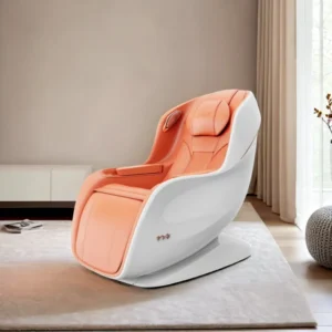Space Saving Design Vertical Vibration AI Facial Recognition Technology Management APP Control Bluetooth Connectivity Wireless Charging VV4 Massage Chair