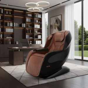 Space Saving Mini Design Fatigue Relief Health Care Equipment Heat Therapy Full Body Zero Gravity Electric Massage Chair