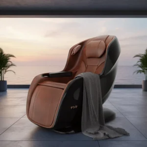 Space Saving Mini Design Muscle Tension Relief Heat Therapy Full Body Zero Gravity Electric Massage Chair