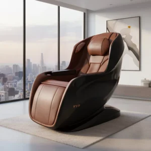 Space Saving Mini Design Stress Relief Health Care Equipment Heat Therapy Full Body Zero Gravity Electric Massage Chair