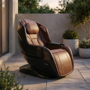 Space Saving Mini Design Tension Relieve Health Care Equipment Heat Therapy Full Body Zero Gravity Electric Massage Chair