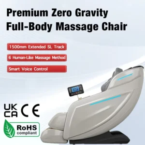 Stable Quality Luxury Flexible Super Long SL Track Massage Chair Zero Gravity Full Body Massage Equipment for Full Family Use