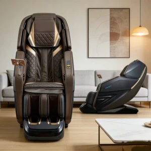 Super long SL Guide Rail Zero Gravity Full Body Foot Air Pressure Massage Bluetooth Music Surround Sound Hot Compress Waist