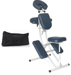 Supplier Factory Custom Luxury Heavy Duty Adjust Folding Portable Massage Chair With Free Carrying Case