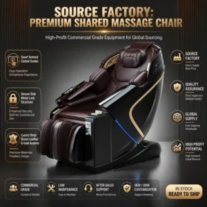 T80-SY High Quality Smart Electric Coin Bill Credit Card Operated Vending Voice PU Leather Commercial Mall Massage Chair