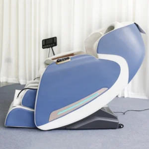 TAIRAYSTAR 8D Manual Wired Control Zero Gravity Full Body PU Leather Foldable Air Pressure Massage Chair