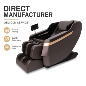 Taijixiang China Automatic 8D Massage Chair Full Body Leather Zero Gravity With Bluetooth Music Function Foot Massage