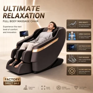 Taijixiang China Massage Chair 5D Professional Office Chair Massage Recliner 8D Full Body Airbag Zero Gravity Massage Chair