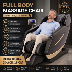 Taijixiang China Massage Chair Luxury Full Body Zero Gravity Shiatsu Comfortable 3D 4D Massage Chair for Office Home