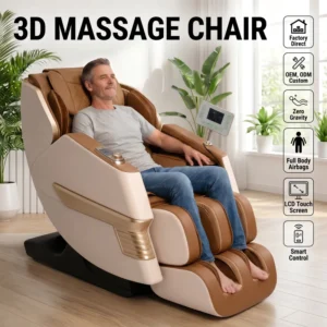 Taijixiang Professional Electric Massage Chair SL Track Full Body Home 3D Massage Sofa Chair