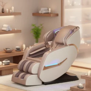 Technology Manufacturer Zero Gravity Shiatsu Massage Chair Portable Foldable Full Body 4D Spa With Hot Compress