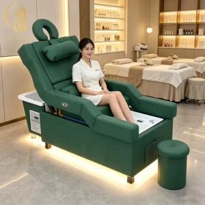 Thai Massage Bed Salon Electric Backrest Lifting Pedicure Shampoo Chair Head Spa Shampoo Bed Pedicure Massage Table