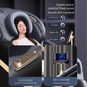 Three Levels Zero Gravity SL Rail Heat Therapy Full Body Relax Massage Chair