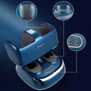 Top Rated 360 Rotating Leg Foot Massager Split Independent Operation Knee Calf Foot Massage Machine Washable
