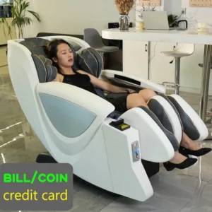 Touchless Money and Card Machine Vending Massage Chair Payment by QR Scan Business Hotel Use Scan Code Payment Massage Chair