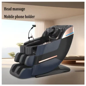Trending Full Body Electric Heater Back Kneading 3D Zero Gravity Fitness Leather Massage Chair Music Function