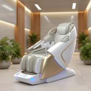 Ultimate 4D Massage Chair with Smart Sensors for Total Relaxation