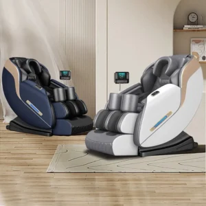 Ultra Premium Long SL Rail Massage Chair with Airbag Compression & Heat Therapy