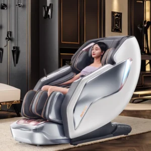 VCT 4527 Electric Massage Chair Deluxe Dual Core SL Track Massage Chair With Zero Gravity Body Luxury Massager Chair
