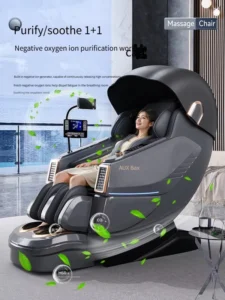 VCT K10 New Design Musical Function Massage Chair Luxury Shiatsu Foot Leg Back Spa Full Body Zero Gravity Bluetooth Hot Compress