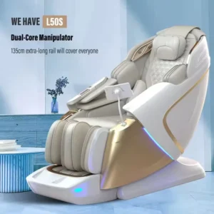 VCT L50S Intelligent Big Screen Touch Controller Voice Control Heating Hot Compress 4D Dual Movement Massage Chair