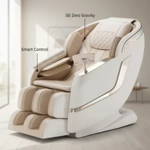 VCT L60 Full Body Massage Chair Zero Gravity Heated Stretching Foot Leg Waist Musical Function 2-Year Warranty