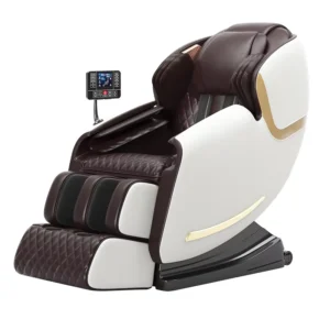 VCT Multifunctional Smart 3D SL Track Luxury Heating Foot Roller Recliner Zero Gravity Full Body Massage Chair