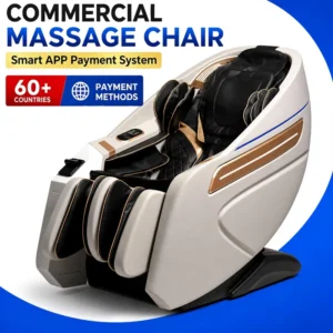 Vending Massage Chair With Ticket Receiver Money Box Coin operated Commercial Machine 4D Massage Chair With Payment System
