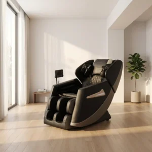 Vending Zero Gravity Shiatsu Massage Chair Recliner with Full Body Air Pressure and Manual Wired Control for Premium Relaxation