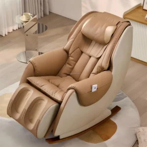 Voice Control 2D Manipulator Rocker Style Foundation Massage Sofa Full Body SL Track Massage Chair
