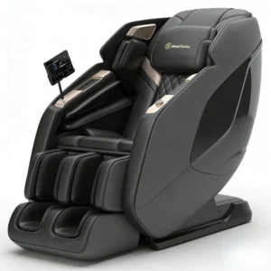 Waist Lower Back Heating 4D Massage Mechanism 30 Cell Airbags Foot Rollers Wireless Charger Shortcut Button