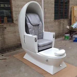 White Modern Pipeless Foot Massage Manicure Luxury High Back Throne King Kids Pedicure SPA Chair Station