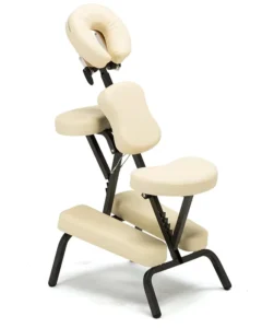 White Stainless Steel Class I Folding Portable Hospital Massage Chair with Scraping and Physiotherapy Functions