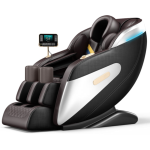 Wisdom Deluxe Electric Massage Chair Recliner with Full Body Airbags and Heat Therapy