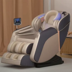YITOUCH Zero Gravity Full Body 3D Shiatsu Massage Chair PU Leather Foldable for Waist Relaxation Fixed Point Heating for Home