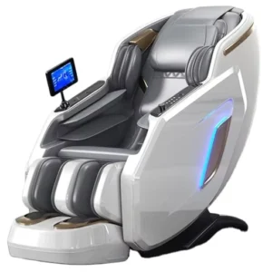 YS C04 High End Electric Full Body Stretching Massage Chair China Luxury 4D Zero Gravity Foldable Portable PU Leather