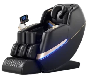 YS-C05 8D Zero Gravity Electric Shiatsu Massage Chair Full Body AI Heated Back and Foot Kneading Health Care Portable and Foldable
